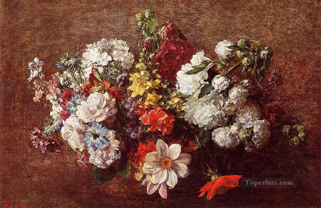 花束2 アンリ・ファンタン・ラトゥール油絵